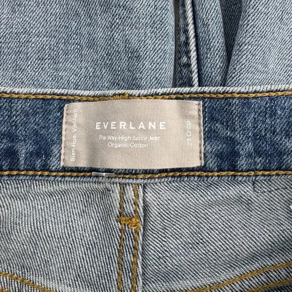 Everlane The Way-High Sailor Jean Size 23 - Picture 5 of 12